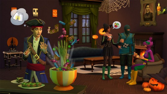 the sims 4 жуткие вещи аннонсированы
