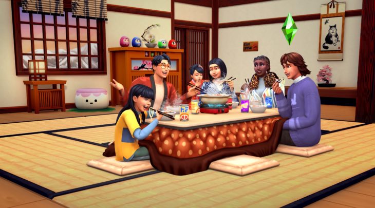 the sims 4 Снежные просторы скриншот 5